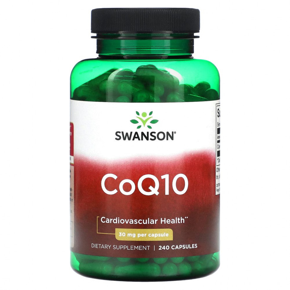 Swanson, CoQ10, 30 , 240     , -, 