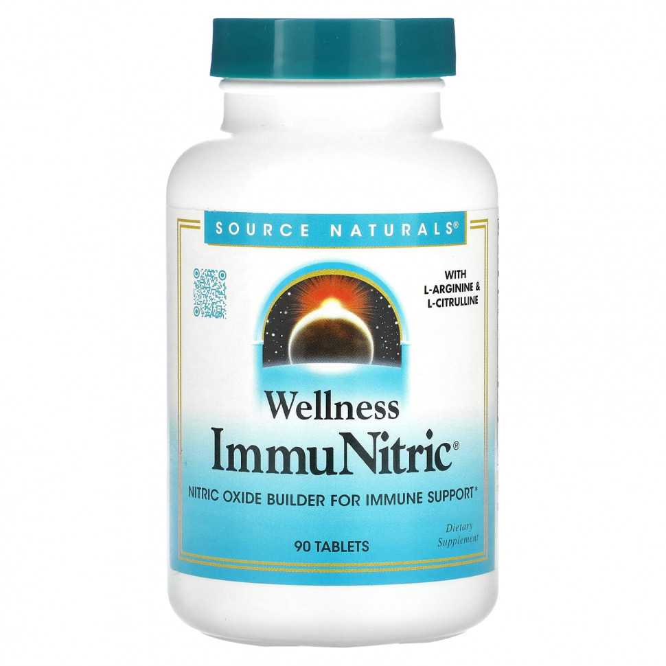 Source Naturals, Wellness ImmuNitric`` 90     , -, 