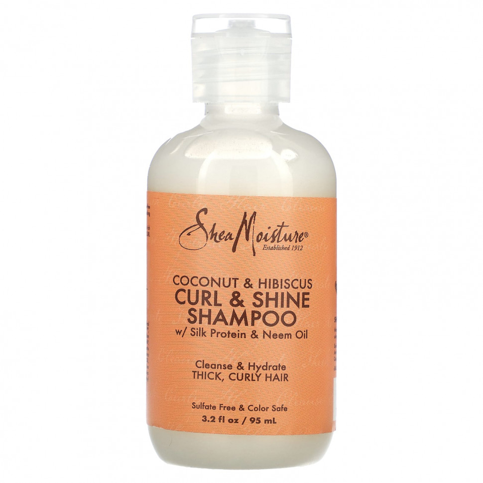 SheaMoisture, Curl & Shine Shampoo,    ,   , 95  (3,2 . )    , -, 