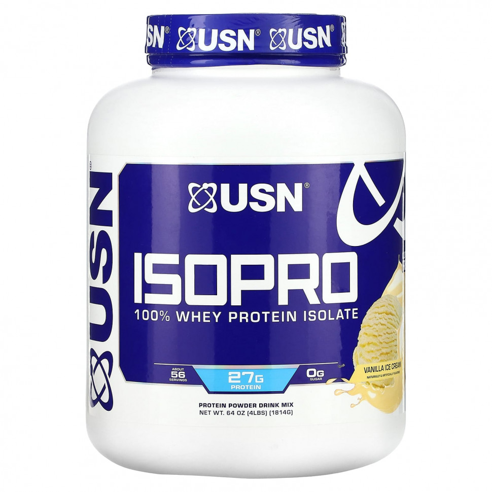 USN, IsoPro, 100%   ,  , 1814  (4 )    , -, 