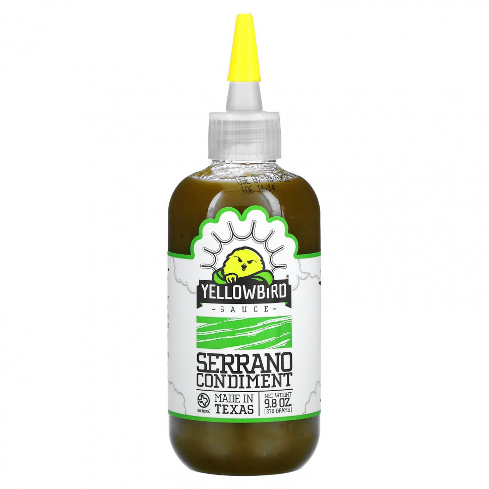 Yellowbird Sauce,  Serrano, 278  (9,8 )    , -, 