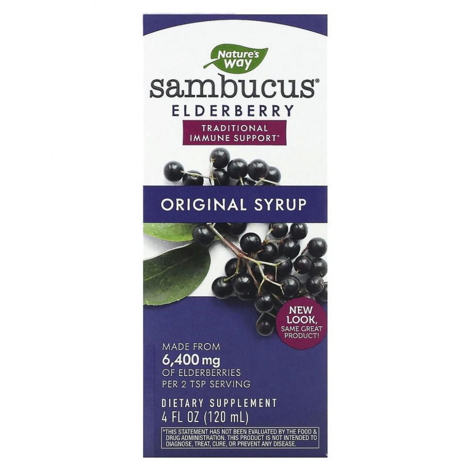 Nature's Way, Sambucus,   ,  , 120  (4 . )    , -, 