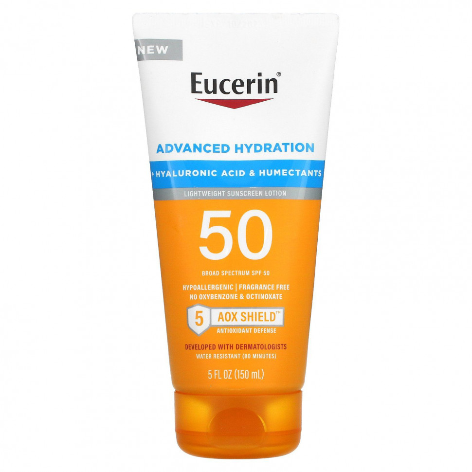 Eucerin, Advanced Hydration,   , SPF 50,  , 150  (5 . )    , -, 