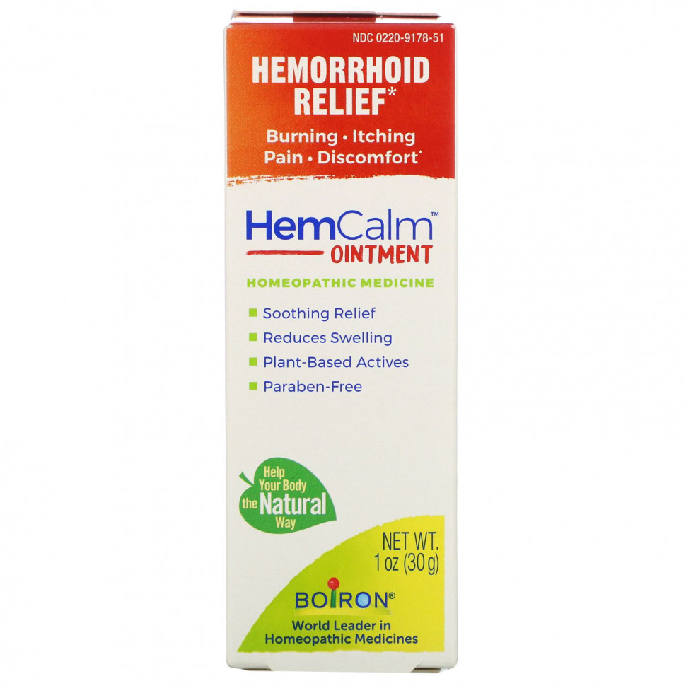 ���������� Boiron, HemCalm, ���� ��� ���������� ��������, 30 � (1 �����)  Iherb (������)