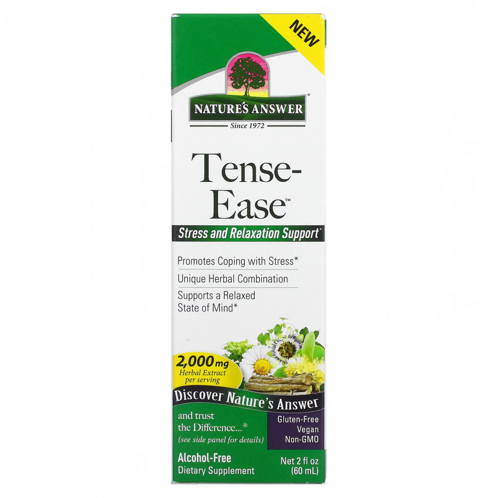  Nature's Answer, Tense-Ease,  , 2000 , 60  (2 . )  Iherb ()