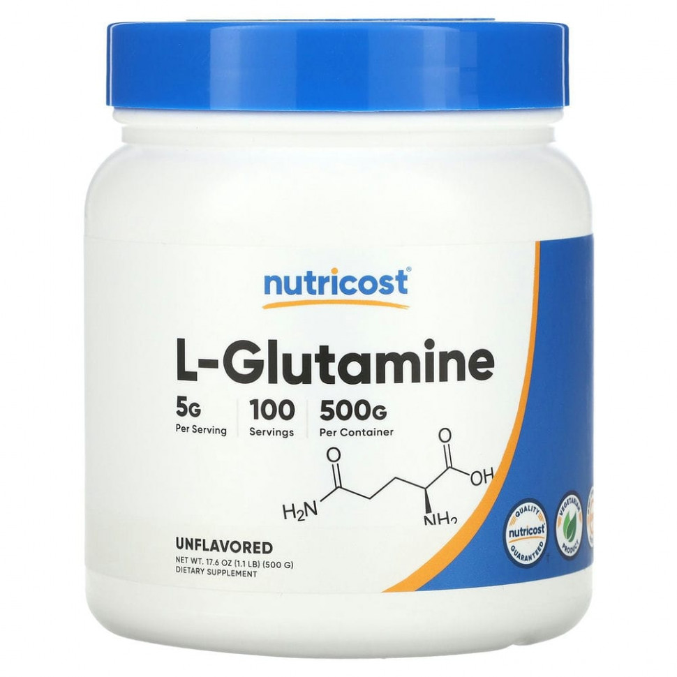 Nutricost, L-,  , 5  (500 )    , -, 