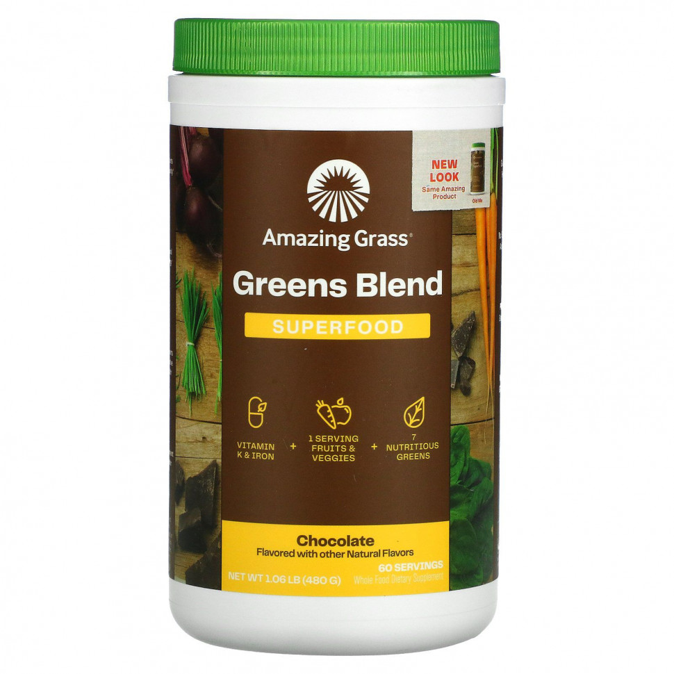  Amazing Grass, Green Superfood,   ,  , 17  (480 )  Iherb ()