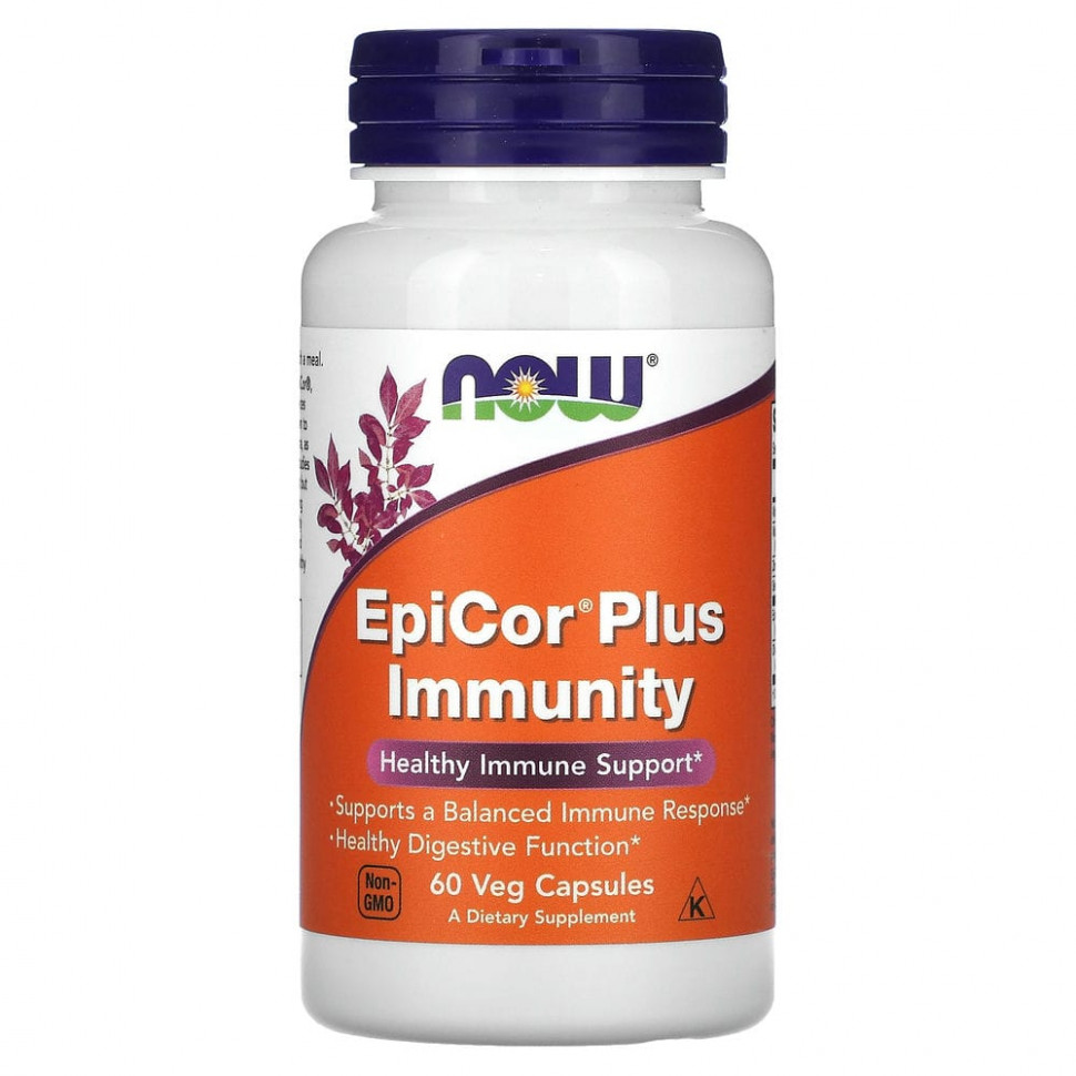 NOW Foods, EpiCor Plus Immunity, 60      , -, 