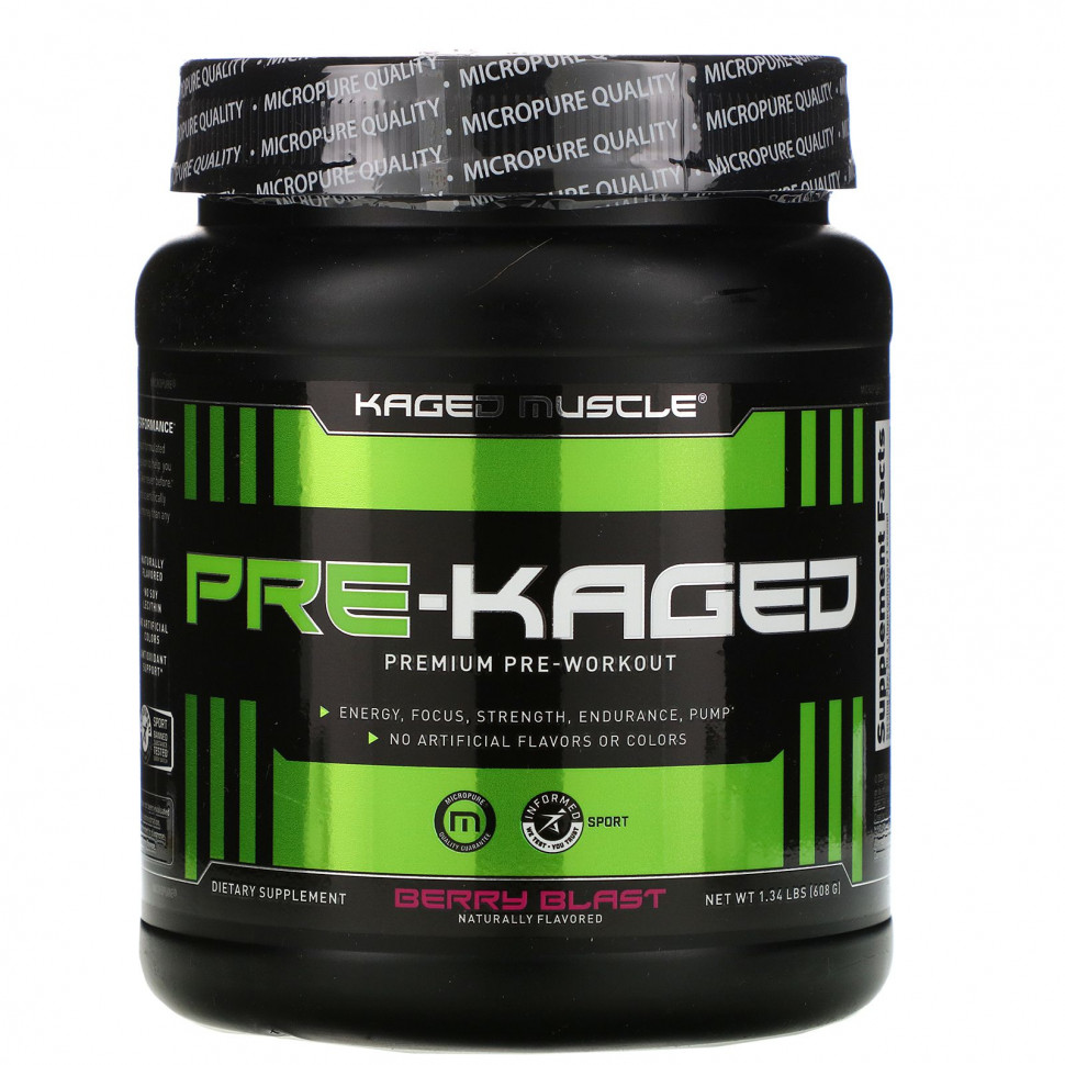 Kaged Muscle, PRE-KAGED,    ,   , 608  (1,34 )    , -, 