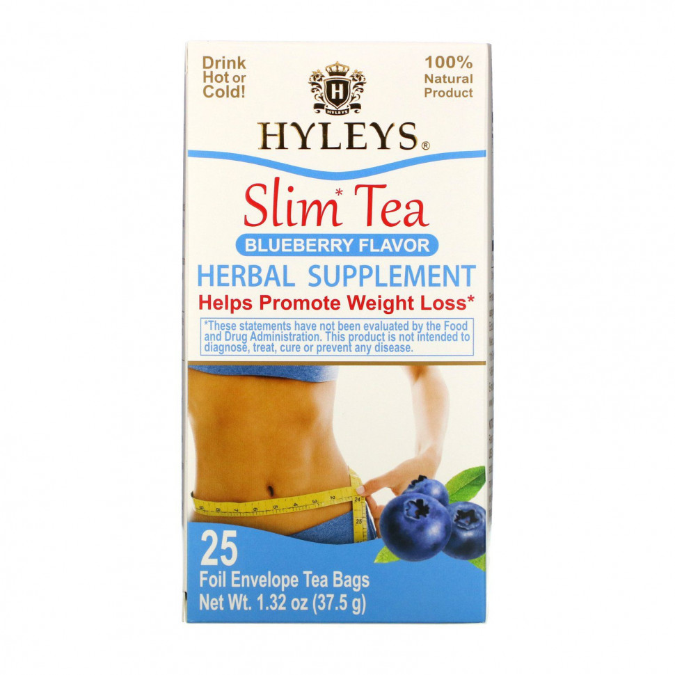 Hyleys Tea, Slim Tea,   , 25     , 1,32  (37,5 )    , -, 