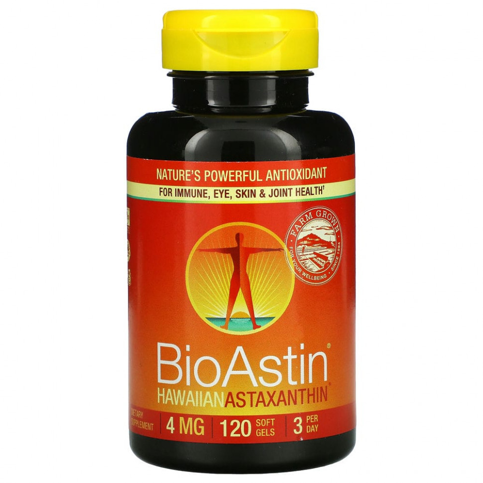 Nutrex Hawaii, BioAstin,  , 4 , 120      , -, 