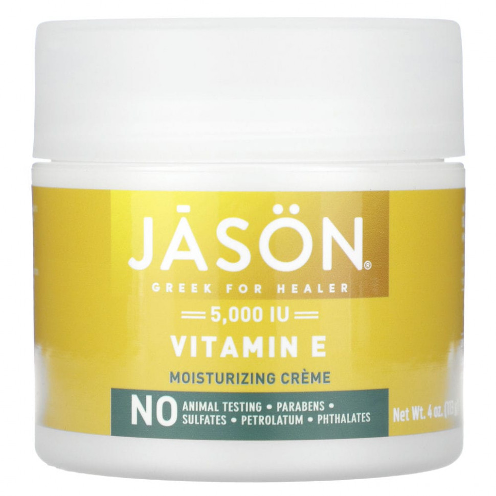 ���������� Jason Natural, ������������� ����������� ���� � ��������� E, 5000 ��, 113 � (4 �����)  Iherb (������)