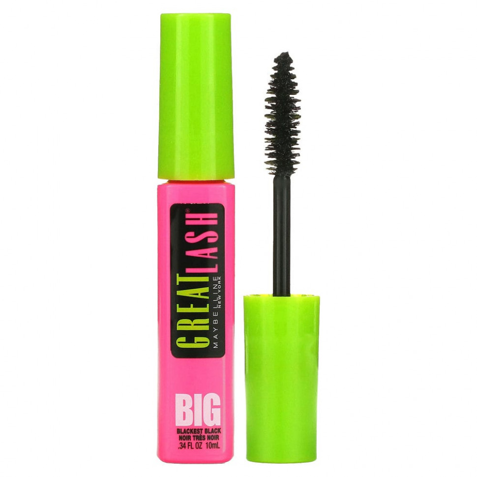 Maybelline,    Great Lash Big,  130 -, 10     , -, 