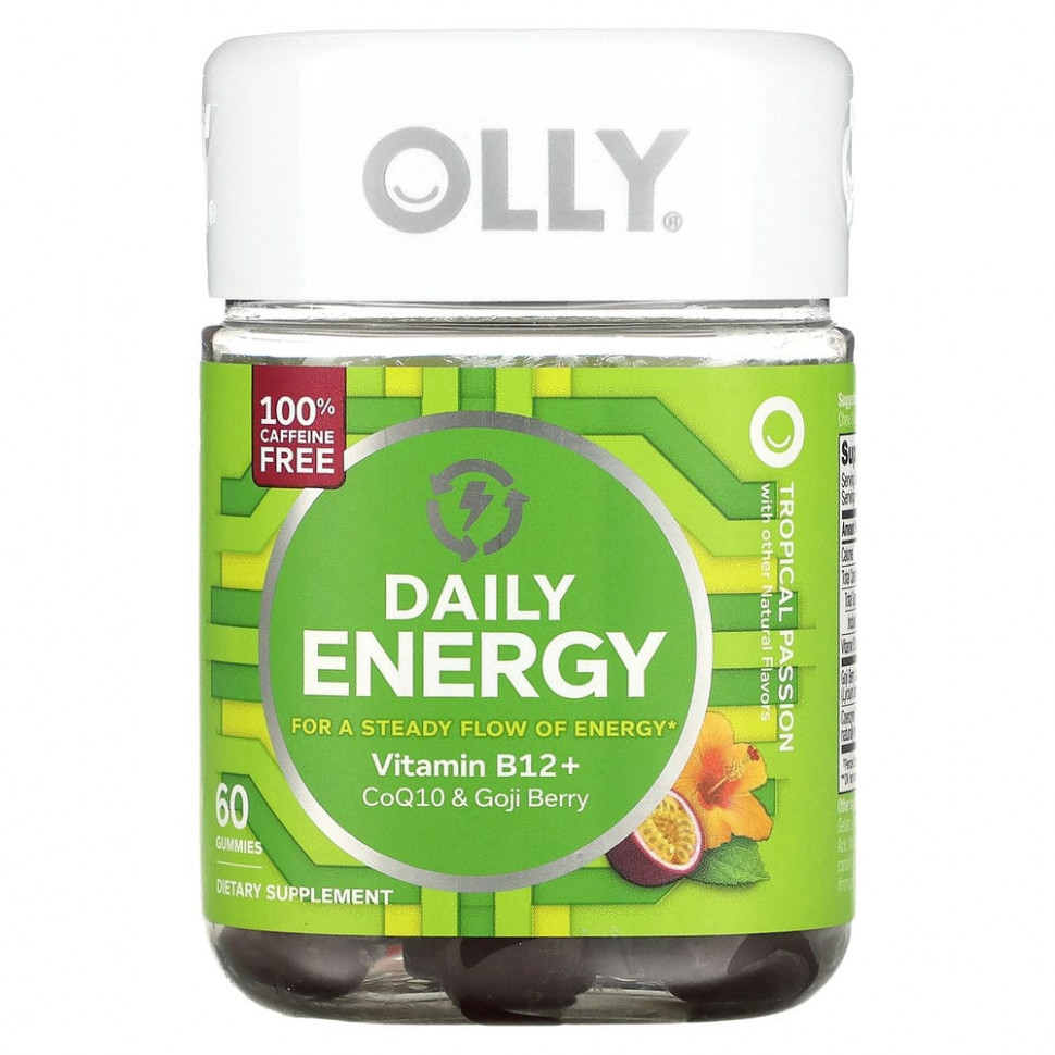 OLLY, Daily Energy,  , Tropical Passion, 60      , -, 