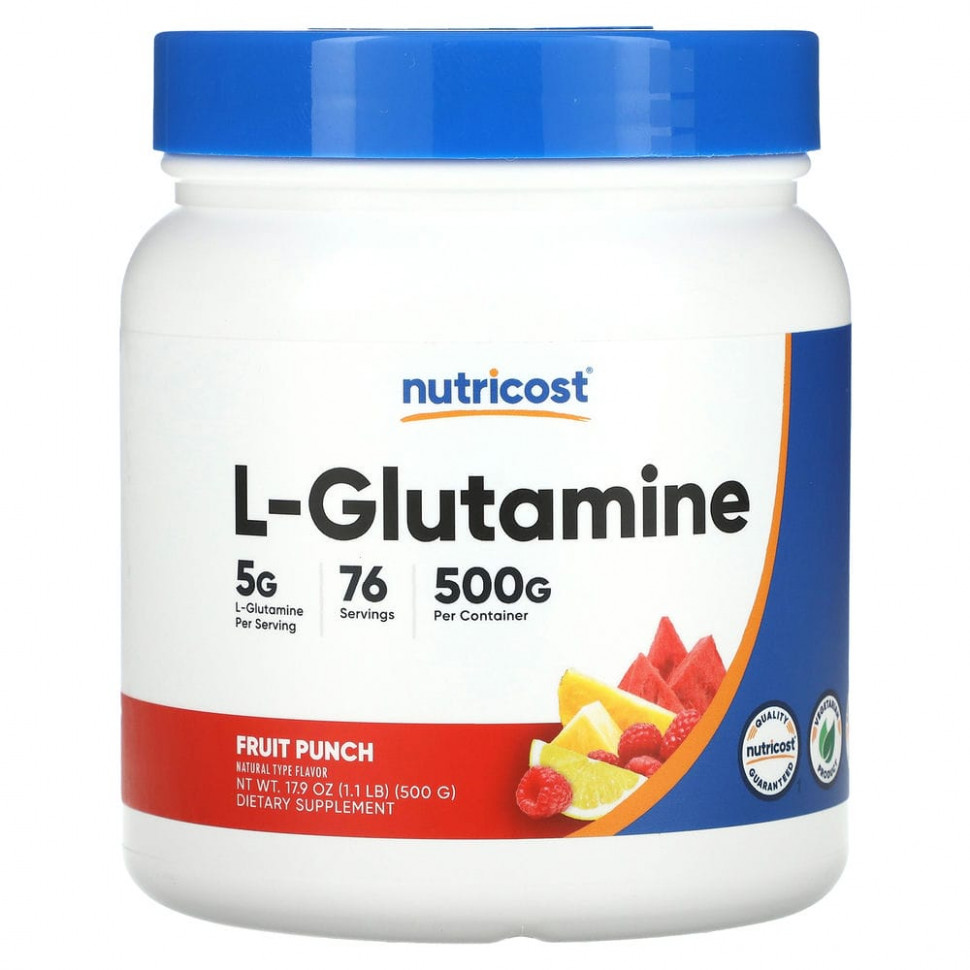 Nutricost, L-,  , 500  (1,1 )    , -, 