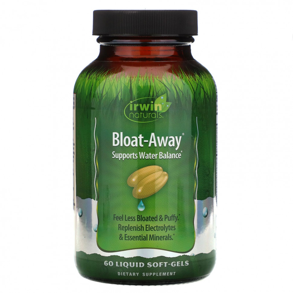 ���������� Irwin Naturals, Bloat-Away, �������� 60 ������ ������� ������  Iherb (������)