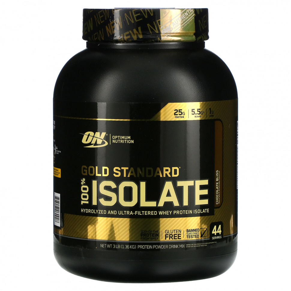 Optimum Nutrition, Gold Standard, 100% , Chocolate Bliss, 1,36  (3 )    , -, 