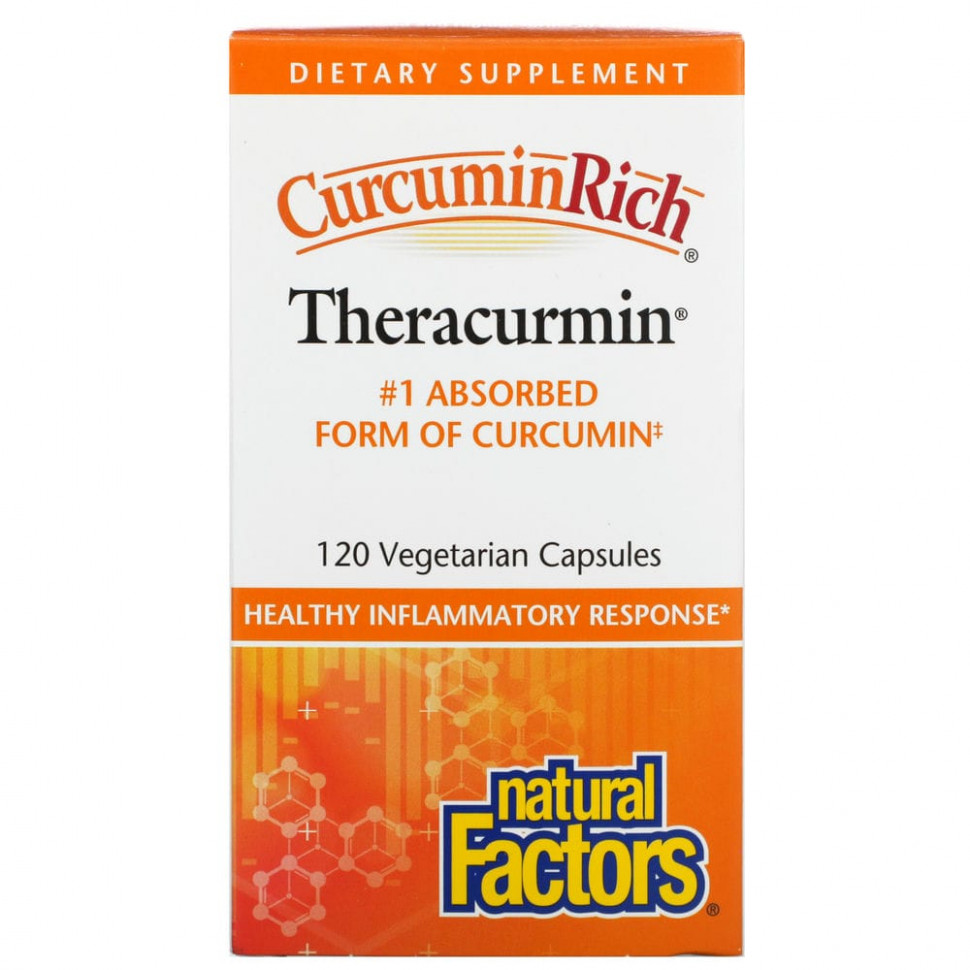 Natural Factors, CurcuminRich, Theracurmin, , 120      , -, 