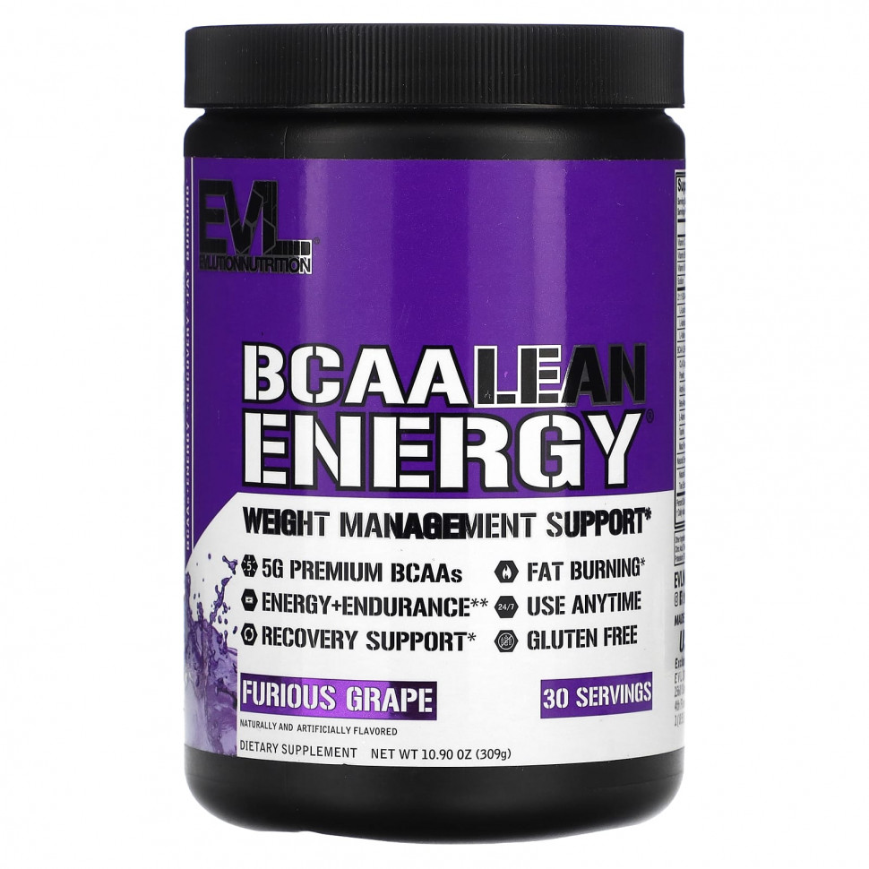 EVLution Nutrition, BCAA LEAN ENERGY,  , 309  (10,9 )    , -, 