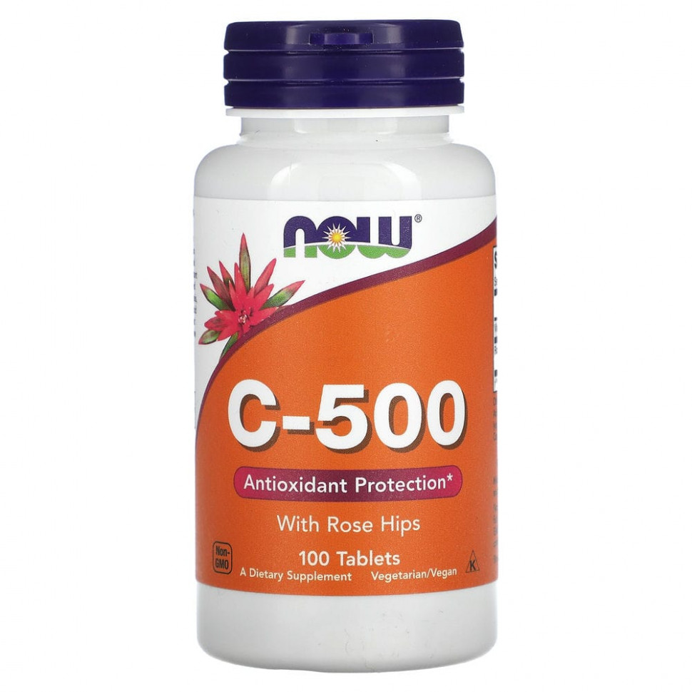 NOW Foods, C-500  , 100     , -, 