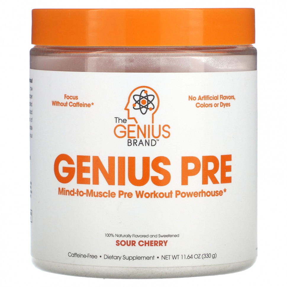 The Genius Brand, Genius Pre, , 330  (11,64 )  Iherb ()
