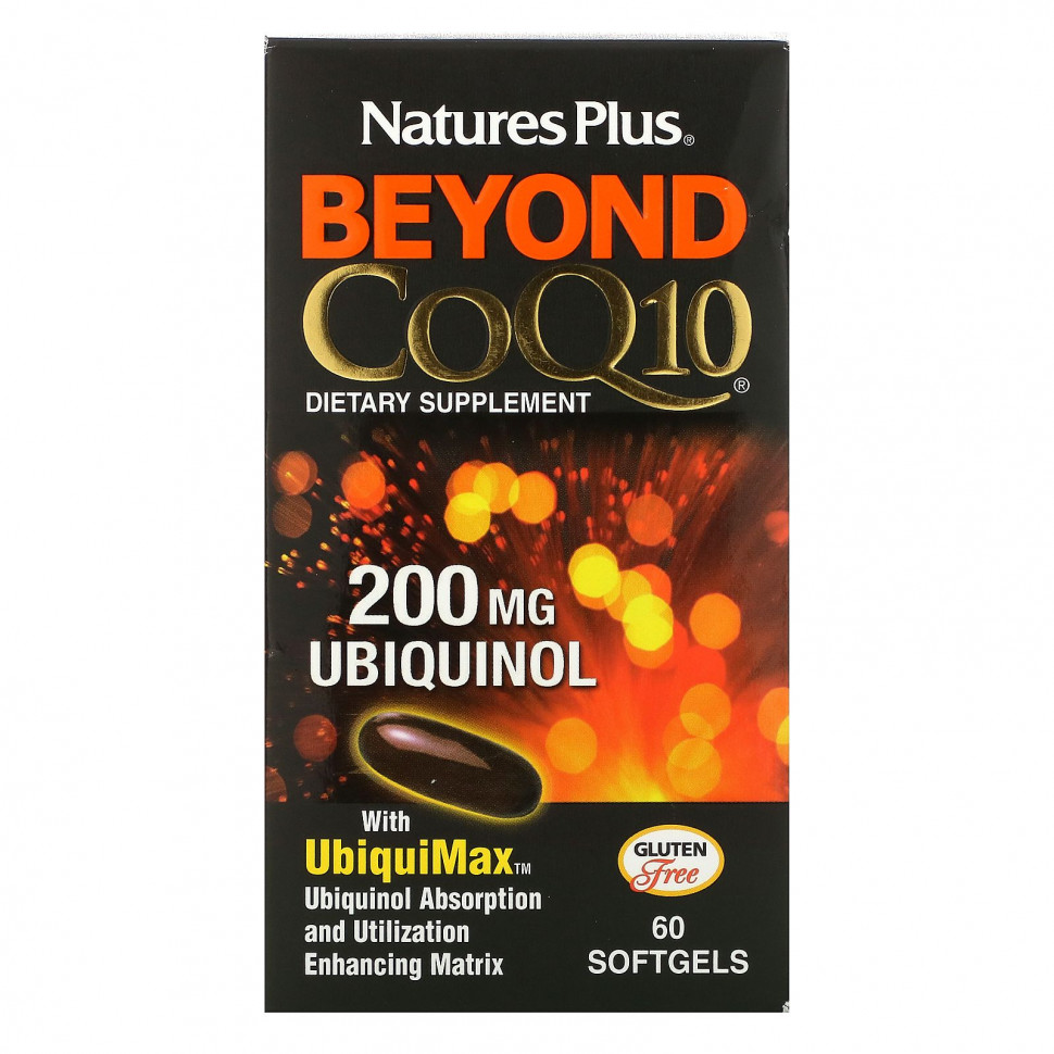 NaturesPlus, Beyond CoQ10, ( Q10), 60     , -, 