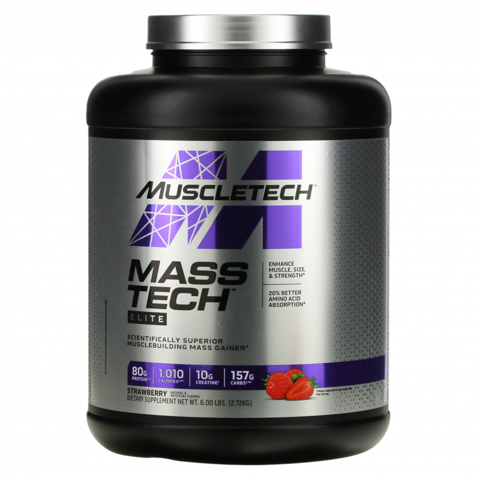  MuscleTech, Mass Tech Elite, , 2,72  (6 )  Iherb ()