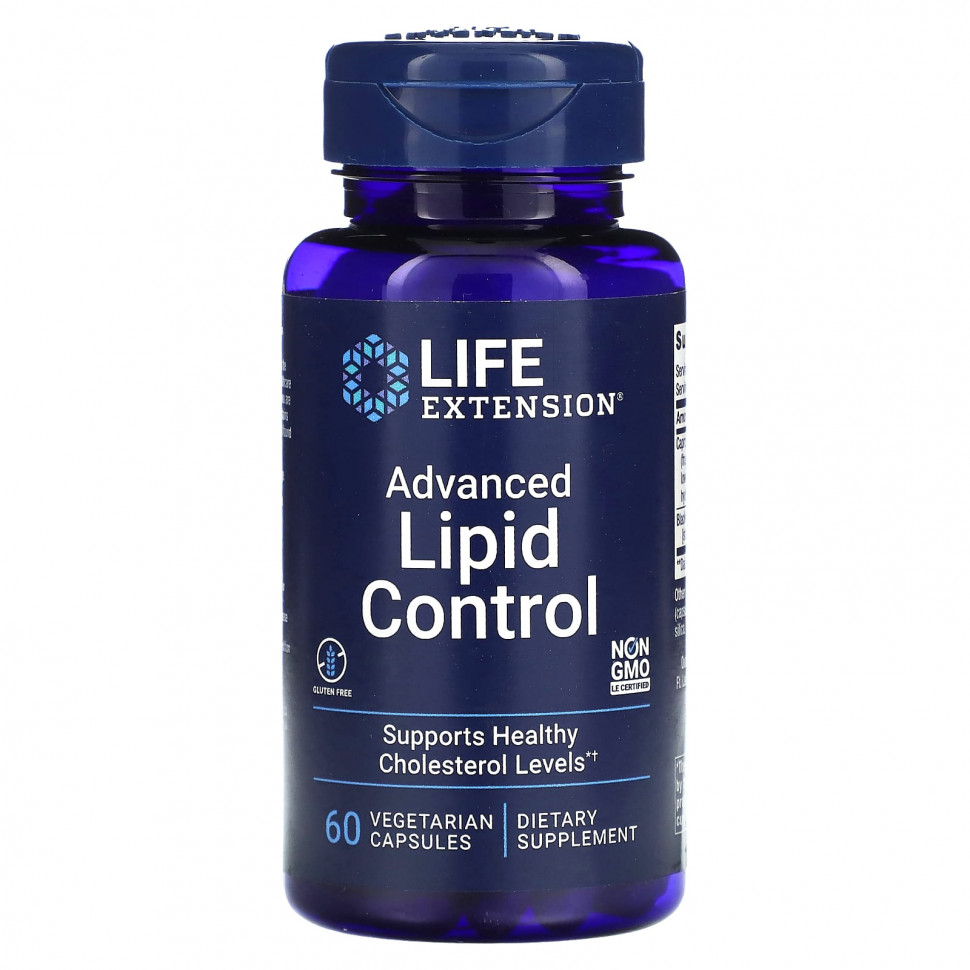 Life Extension, Advanced Lipid Control, 60      , -, 