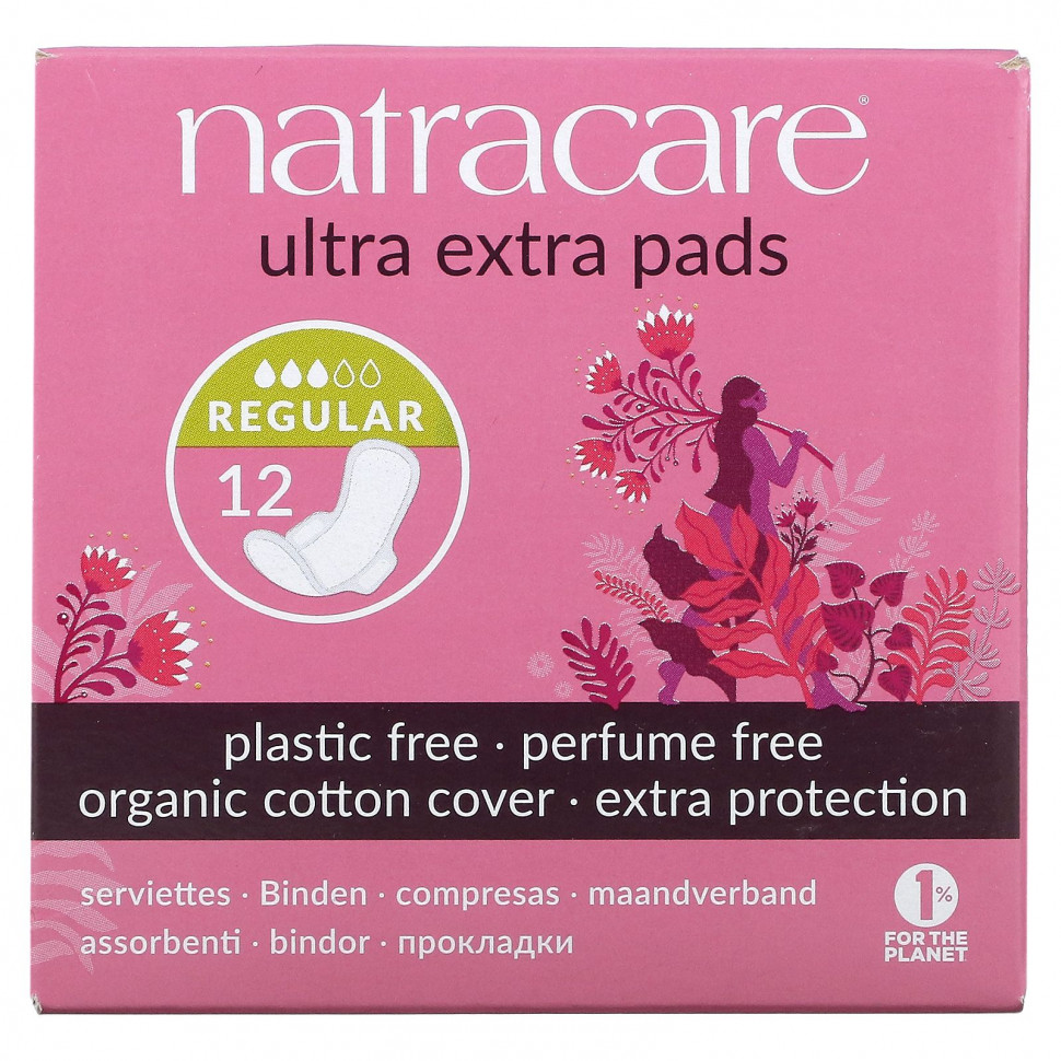 Natracare, Ultra Extra, ,    , , 12     , -, 