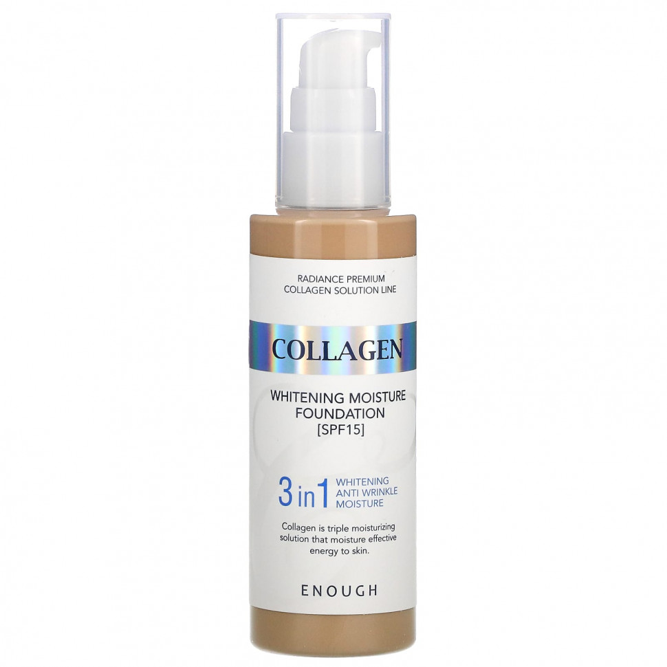 Enough, Collagen,   , SPF 15,  21, 100  (3,38 . )    , -, 