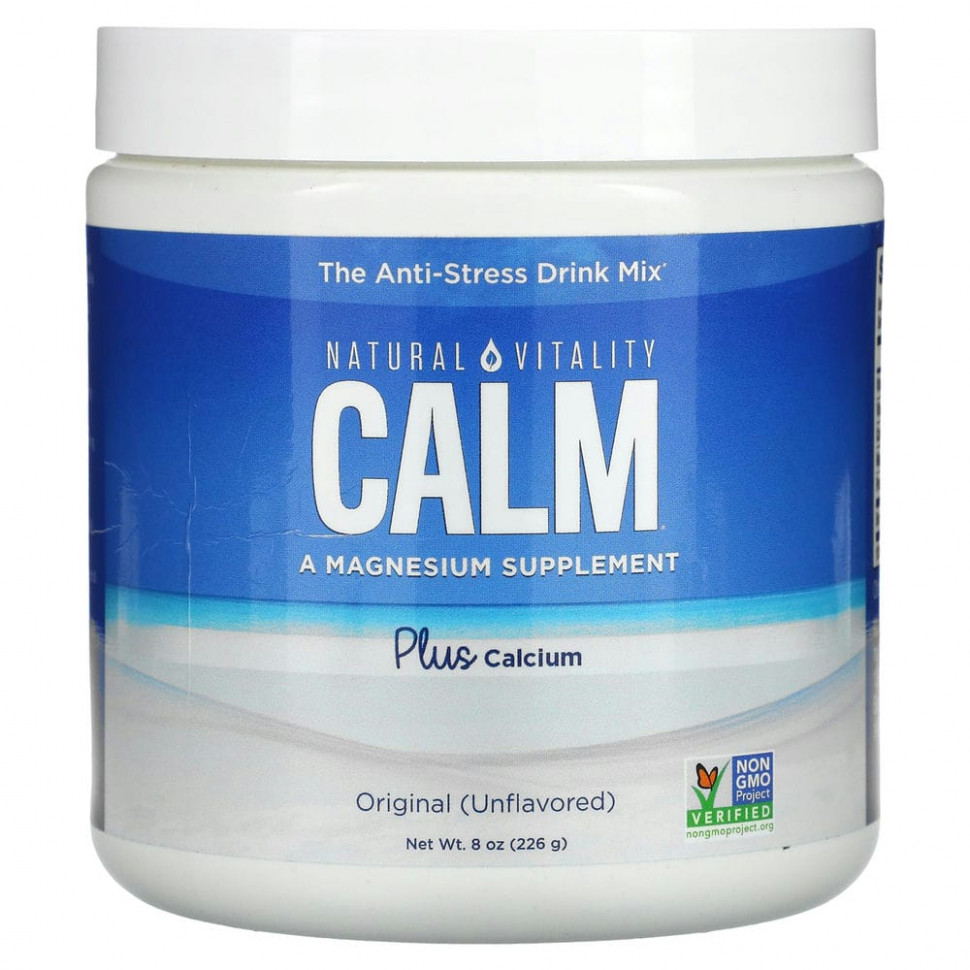 Natural Vitality, CALM Plus Calcium,    ,  ( ), 226  (8 )    , -, 