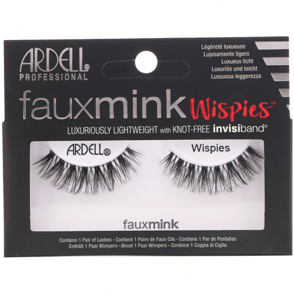 Ardell, Faux Mink,   Wispies, 1     , -, 