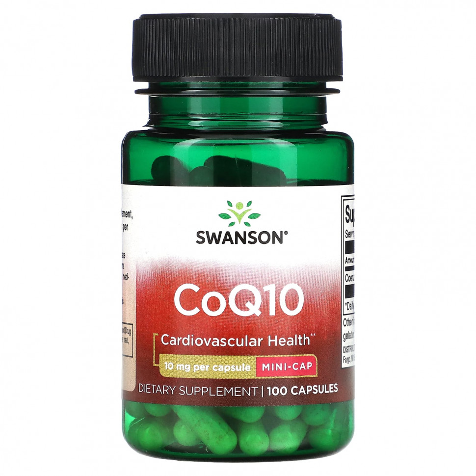 Swanson, CoQ10, 10 , 100     , -, 