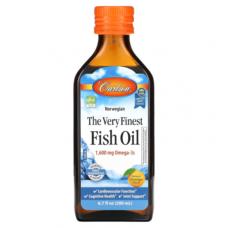 Carlson, The Very Finest Fish Oil,  , 200  (6,7 . )    , -, 
