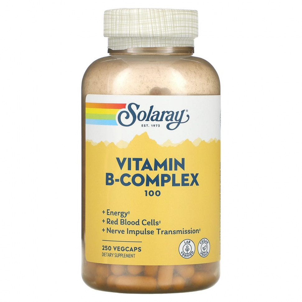 Solaray, B-Complex 100   , 250      , -, 