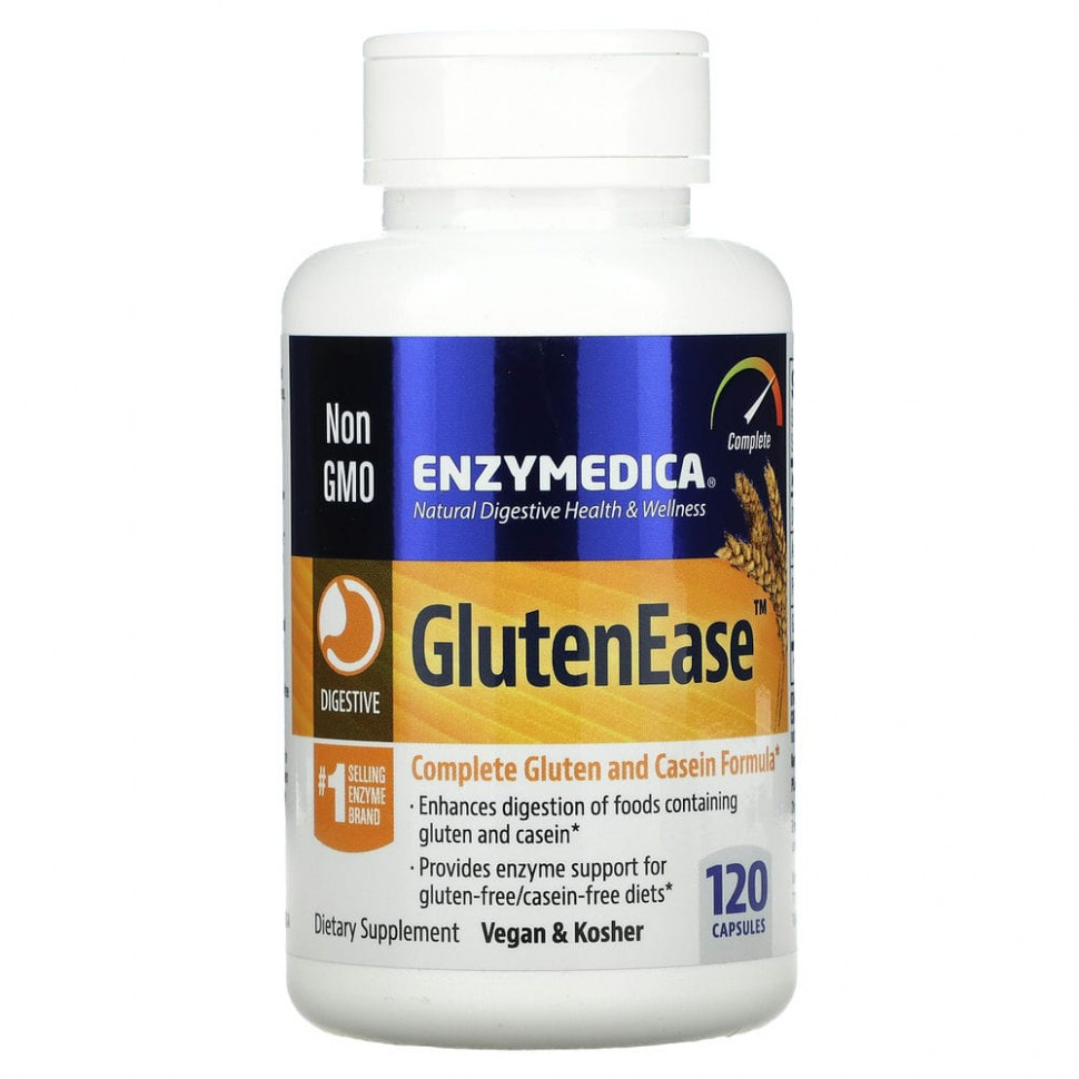 Enzymedica, GlutenEase, 120     , -, 