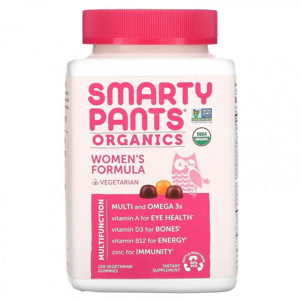 SmartyPants, Organics, Complete,   , , ,   , 120       , -, 