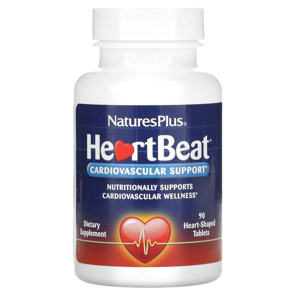  NaturesPlus, HeartBeat,  - , 90      Iherb ()