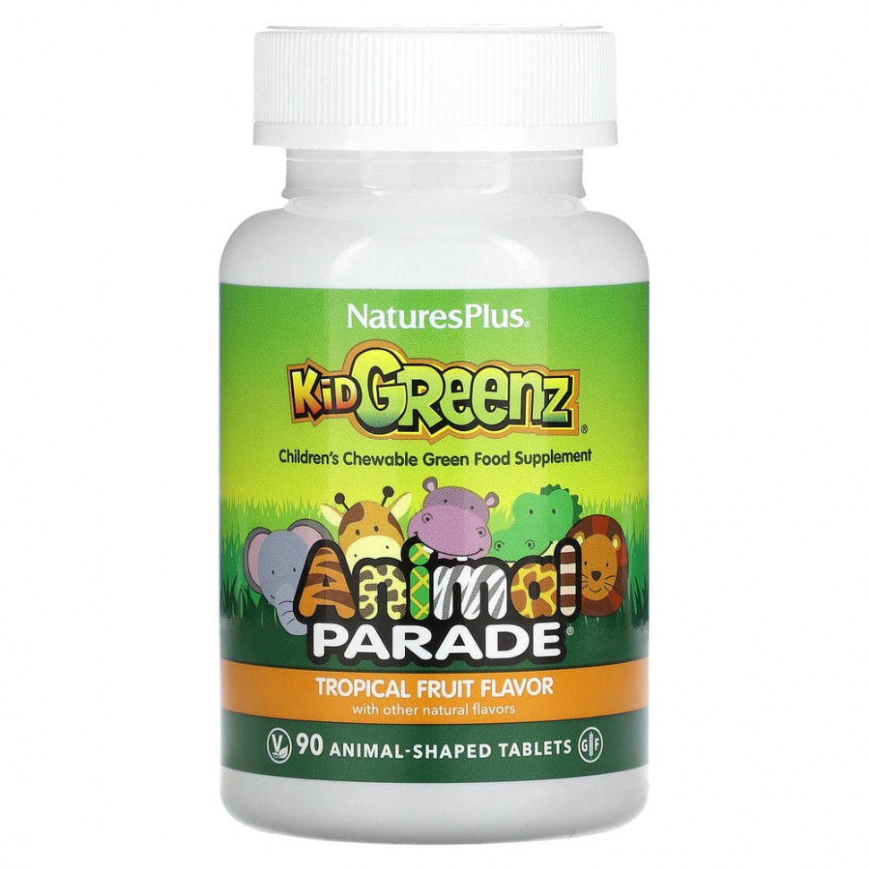 NaturesPlus, Source of Life, Animal Parade, Kid Greenz,    , 90     , -, 