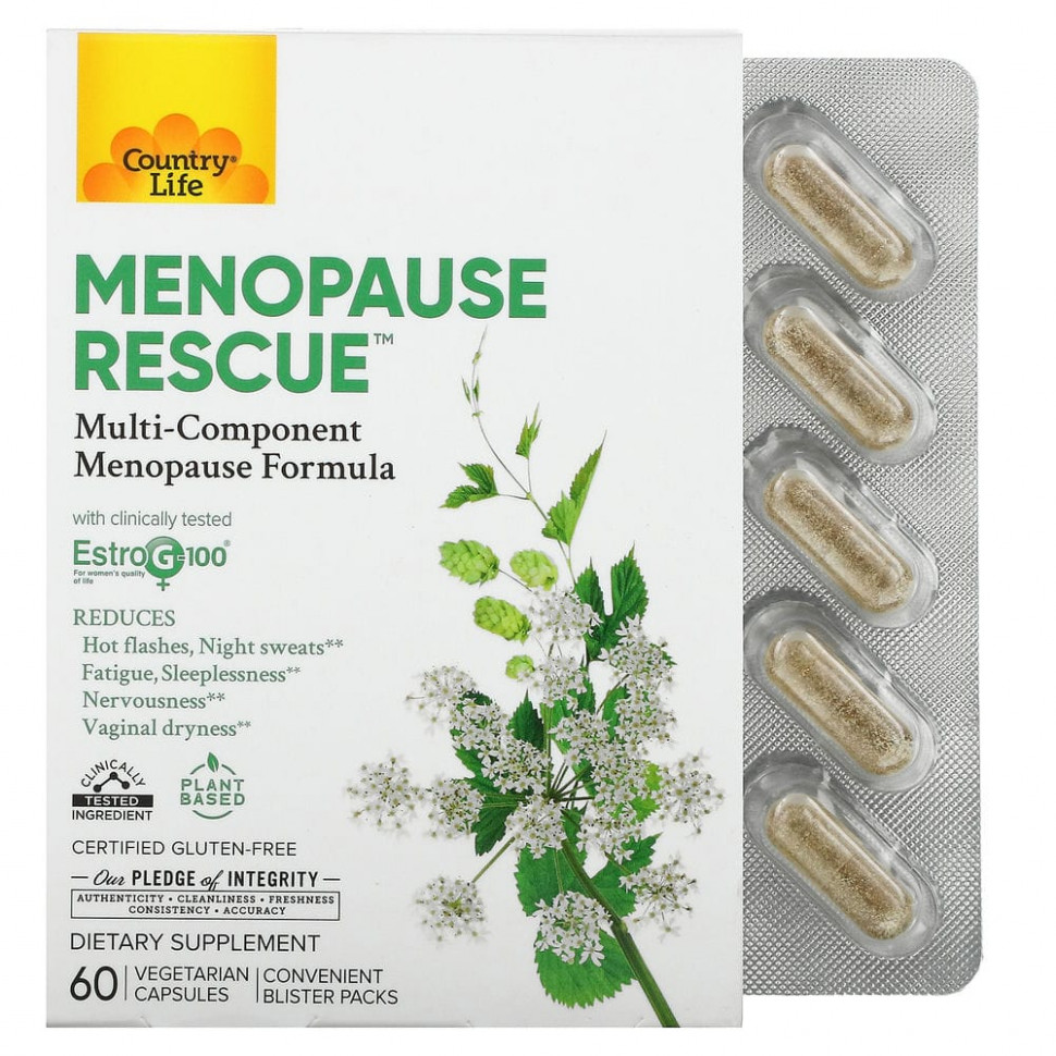 Country Life, Menopause Rescue, 60      , -, 