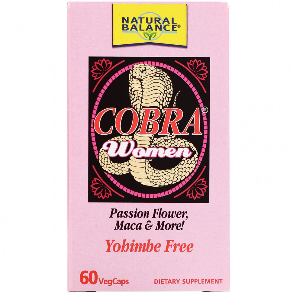  Natural Balance, Cobra Women, 60      Iherb ()