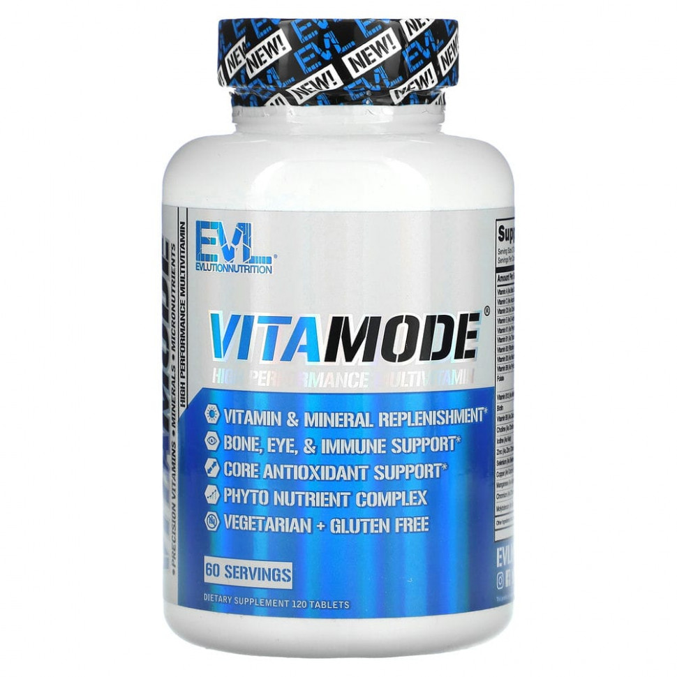 EVLution Nutrition, VitaMode,  , 120     , -, 
