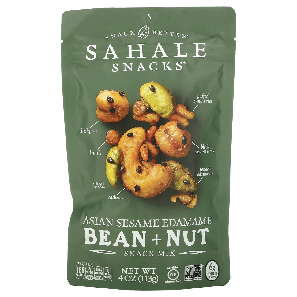 ���������� Sahale Snacks, Snack Mix, ��������� ������ � ���� ������� � �������, 113 � (4 �����)  Iherb (������)