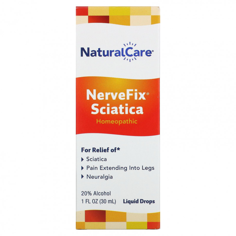 ���������� NatraBio, NerveFix Sciatica, ����������� �������� �� ������ � ��������������� �����, 30 �� (1 ���� �����)  Iherb (������)