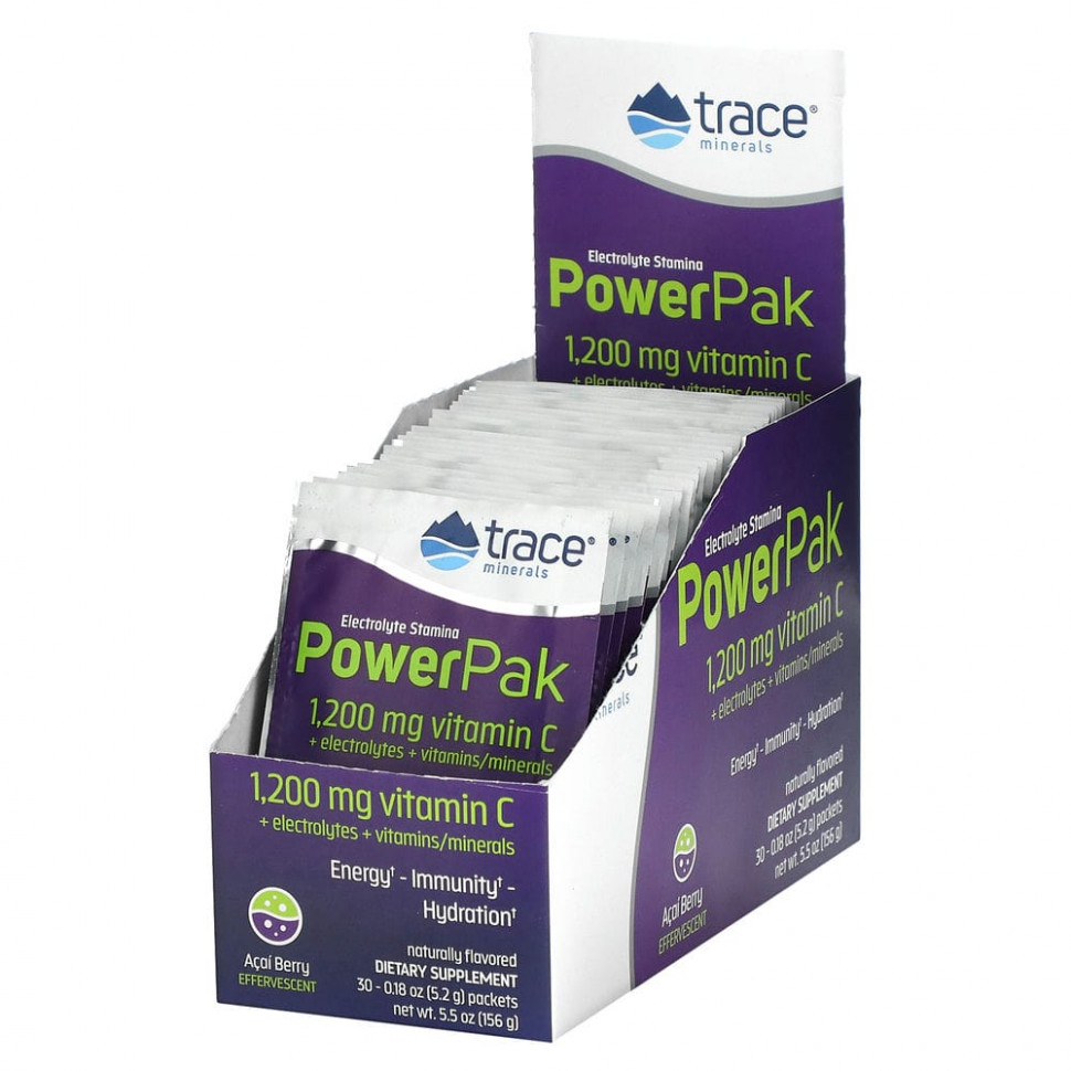 Trace Minerals ,    , PowerPak,    , 30   5,2  (0,18 )    , -, 