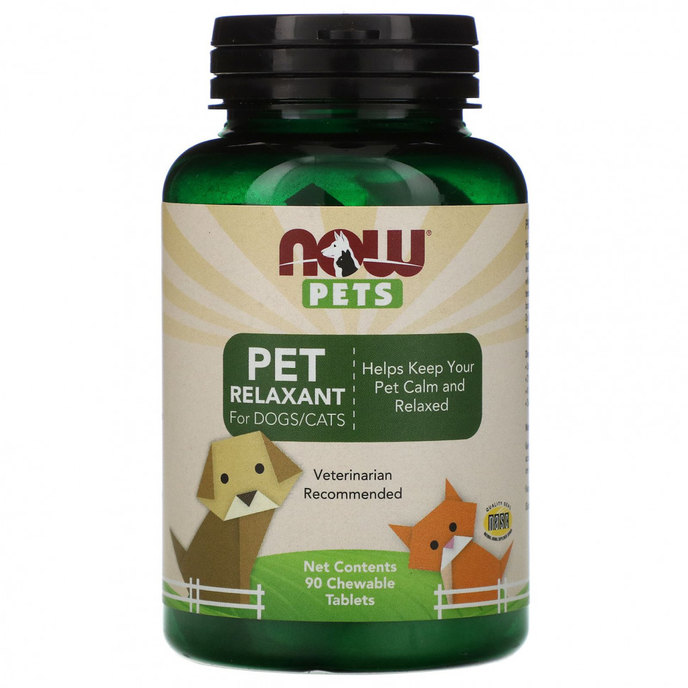 NOW Foods, Now Pets,   /, 90      , -, 