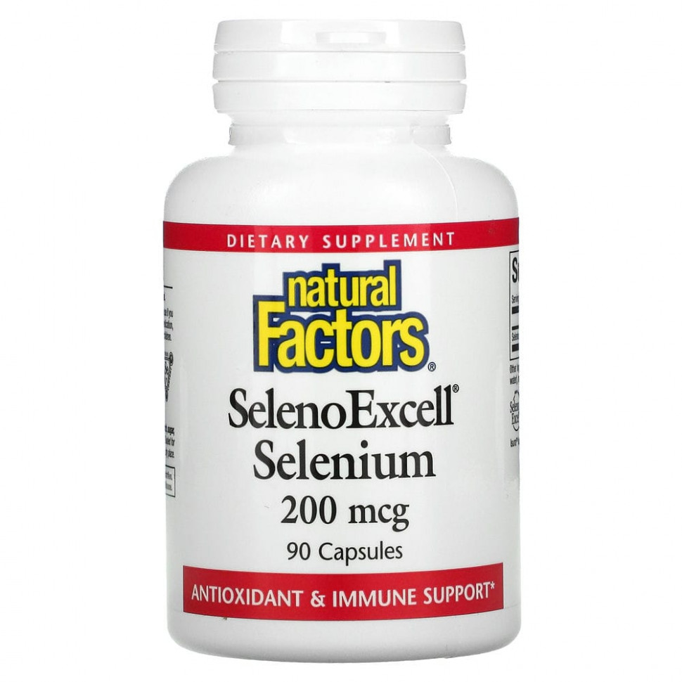 Natural Factors, SelenoExcell, , 200 , 90     , -, 