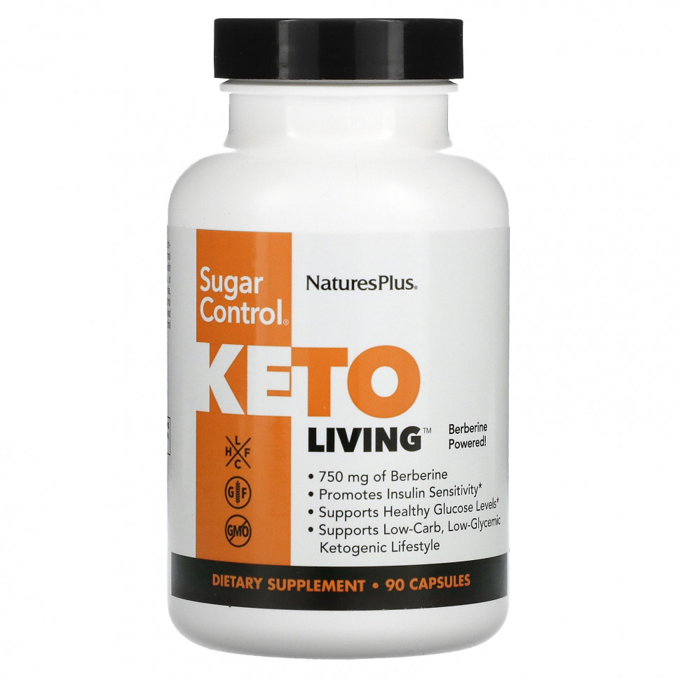 NaturesPlus, KetoLiving,    , 90     , -, 