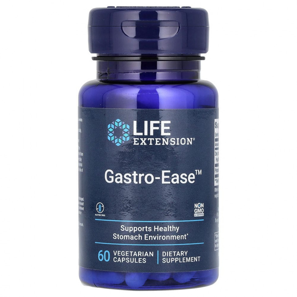 Life Extension, Gastro-Ease, 60      , -, 