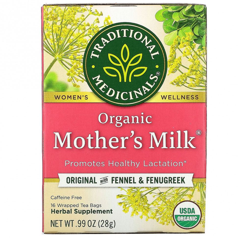 Traditional Medicinals, Mother's Milk,       ,  , 16  , 28  (0,99 )    , -, 